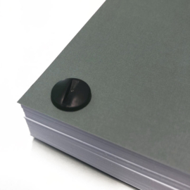 Gastenboek invulkaarten 50 pers. Groen - per 3 stuks