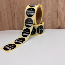 Stickers 'Goed gedaan topper' op rol 500 stuks