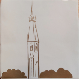 Tegeltje van Bovekerk wit