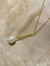 Pearl lover necklace