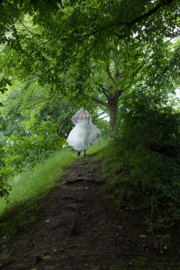 Running towards her happiness