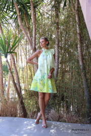 Design organza halterjurk - Raffaelli Casual Chique