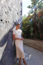 Prachtige 2 pièces in zachte ivoorkleuren - Linea Raffaelli