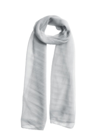 Transparante metallic-look sjaal