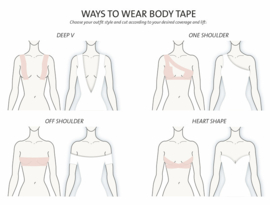 Bridal Body Tape