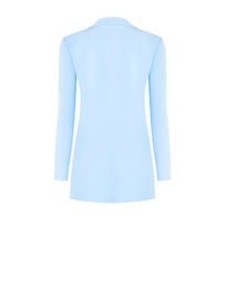Lange jurk & oversized blazer met studs
