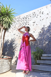 Maxi-jurk uit onze Linea Raffaelli collectie