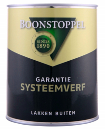 Boonstoppel Garantie Systeemverf - Alle Kleuren - 1 liter