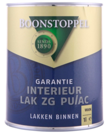 Boonstoppel Garantie Interieur Lak ZG PU/AC - Alle Kleuren - 1 liter