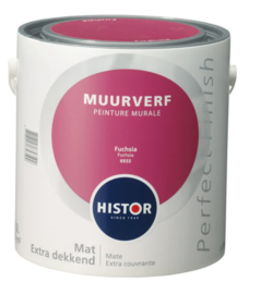 Histor Perfect Finish Muurverf Mat - Fuchsia 6933 - 2,5 Liter