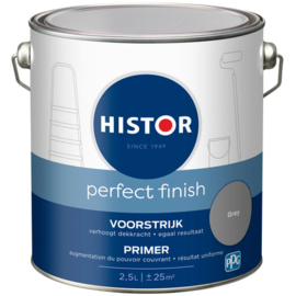Histor Perfect Finish Voorstrijk / Primer - Grijs - 2,5 liter