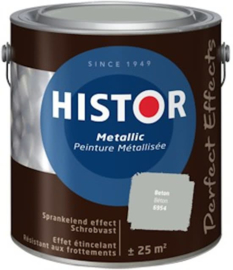 Histor Perfect Effects Metallic Muurverf - Beton 6954 - 2.5 liter
