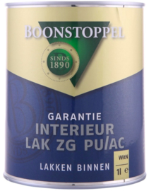 Boonstoppel Interieur Lak Mat PU/AC - Wit of Lichte Kleuren - 1 liter