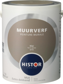 Histor Perfect Finish Muurverf Mat - Klei 6715 - 5 Liter