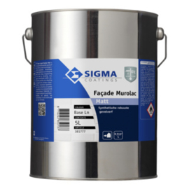 Sigma Facade Murolac Matt - Wit - 5 liter