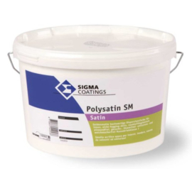 Sigma Polysatin SM Satin - RAL 9005 Zwart - 2,5 liter