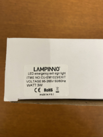 LED Noodverlichting - Exit lampen - 30 stuks