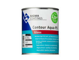 Sigma Contour Aqua PU Gloss - Wit - 1 liter