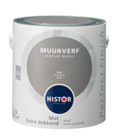 Histor Perfect Finish Muurverf Mat - Klei 6715 - 2,5 Liter