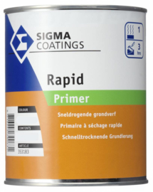 Sigma Rapid Primer - RAL 3007 Zwartrood - 2.5 liter