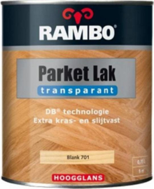 Rambo Parket Lak Acryl Hoogglans - Blank 701 - 10 maal 0,75 liter