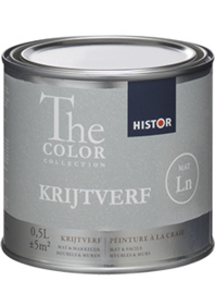 Histor The Color Collection Krijtverf - Alle kleuren leverbaar - 0,5 liter