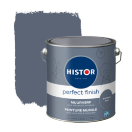 Histor Perfect Finish Muurverf Mat - Sheffield Gray - 2,5 liter