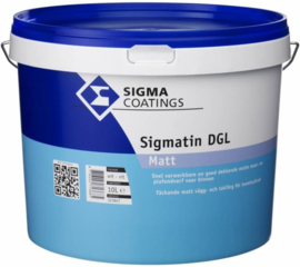 Sigma Sigmatin DGL Matt - Wit - 2,5 liter