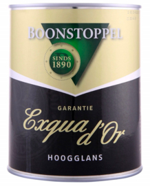 Boonstoppel Garantie Exqua d'Or Hoogglans - Alleen donkere kleuren - 2,5 liter