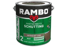 Rambo Pantserbeits Schutting Transparant Mat - Kleurloos 0000 - 2,5 liter