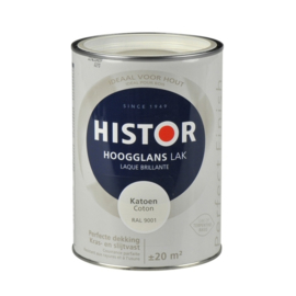 Histor Perfect Finish Hoogglans - Zonlicht Ral 9010 - 1,25 liter