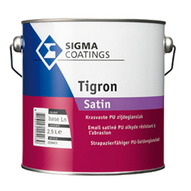 Sigma Tigron Satin - wit - 1 liter