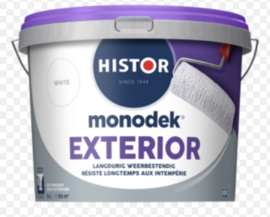 Histor Monodek Exterior - Wit of Lichte Kleuren - 1 liter