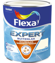 Flexa Expert Buitenlak Halfglans - Ivoorwit - 0,75 liter