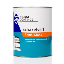 Sigma Schakelverf Semi-gloss - RAL 3003 Robijnrood  - 2.5 liter