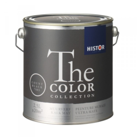 Histor The Color Collection Kalkmat - Count Black 7503 - 2,5 liter