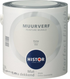 Histor Perfect Finish Muurverf Mat - Damp - 2,5 Liter