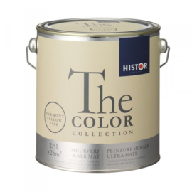 Histor The Color Collection Kalkmat - Harmony yellow - 2,5 liter