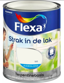 Flexa Strak in de Lak Terpetinebasis Zijdeglans - Kikkergroen 1037 - 0,75 liter