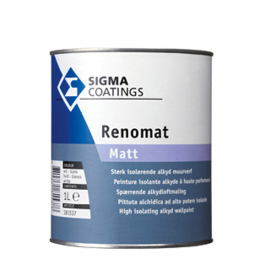 Sigma Renomat Matt - Ral 9005 Zwart - 5 liter