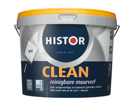 Histor Clean Reinigbare Muurverf - Katoen RAL 9001 - 2,5 liter