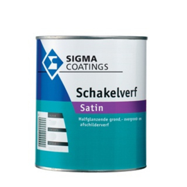Sigma Schakelverf Satin - WIT - 1 liter