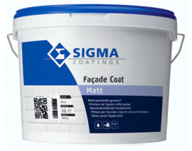 Sigma Facade Coat mat  - WIT - 5 liter