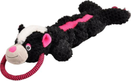 Flamingo bungee das/bever/koe met touw 47 cm