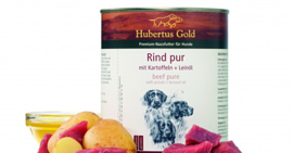 natvoer hubertus gold 800 gr in 6 smaken 70 % vlees(kip,lam,rund, pens...)