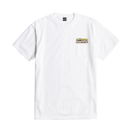 LOSER MACHINE X MOONEYES  ECONO-HAULING T-SHIRT WHITE