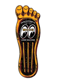 LOSER MACHINE X MOONEYES  GAS PEDAL SKATEBOARD DECK