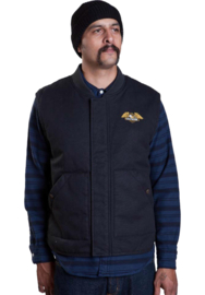 LOSER MACHINE CONDOR II VEST DUSTY BLACK
