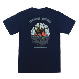 DARK SEAS  IWA PREMIUM T-SHIRT NAVY