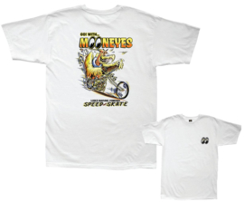 LOSER MACHINE MOONEYES CALI T-SHIRT WHITE